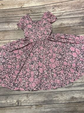 Dot dot smile floral dress vguc 3/4